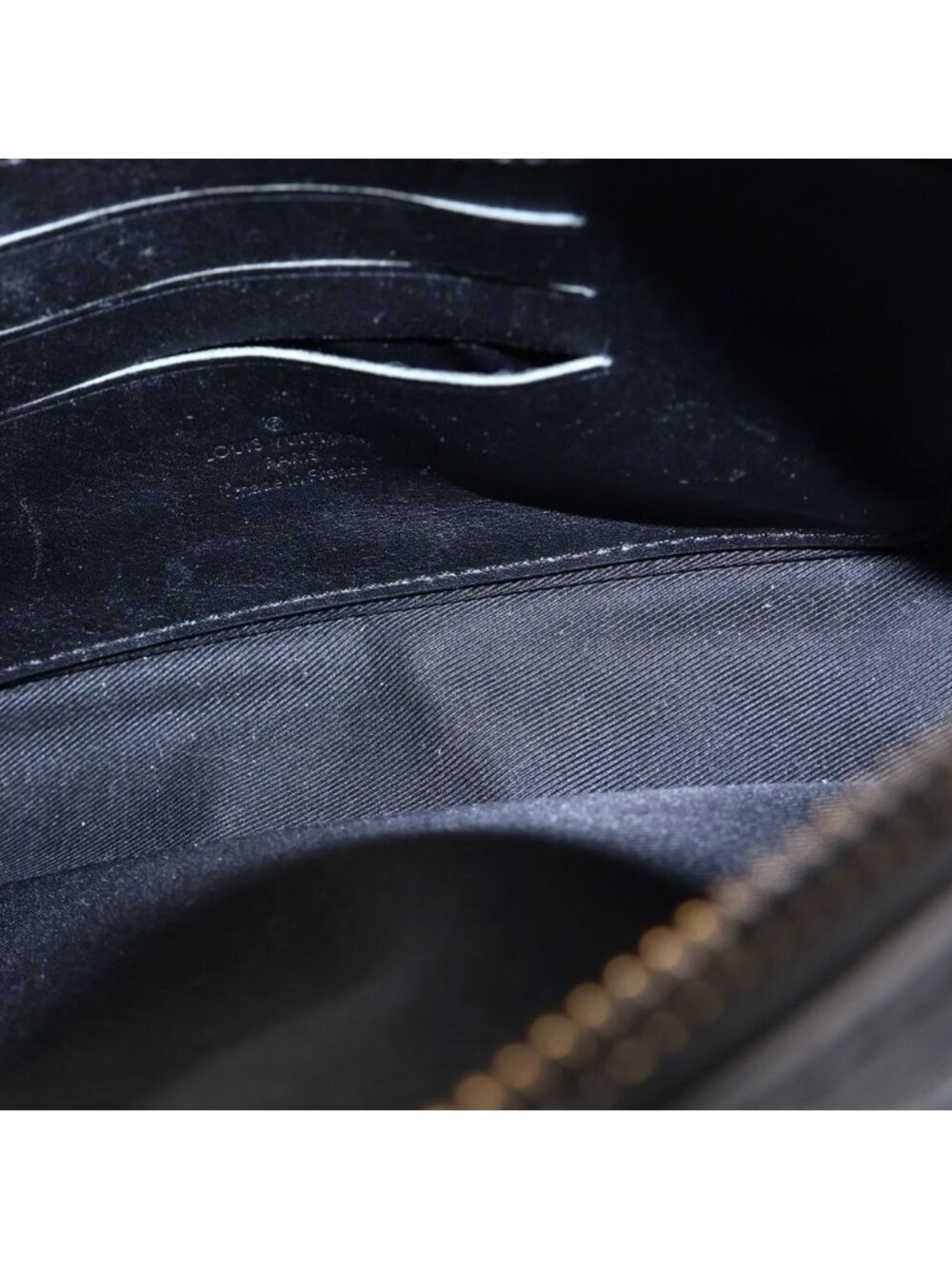 Louis Vuitton Pochette Volga Monogram Eclipse Clutch Black - Picture 5 of 7